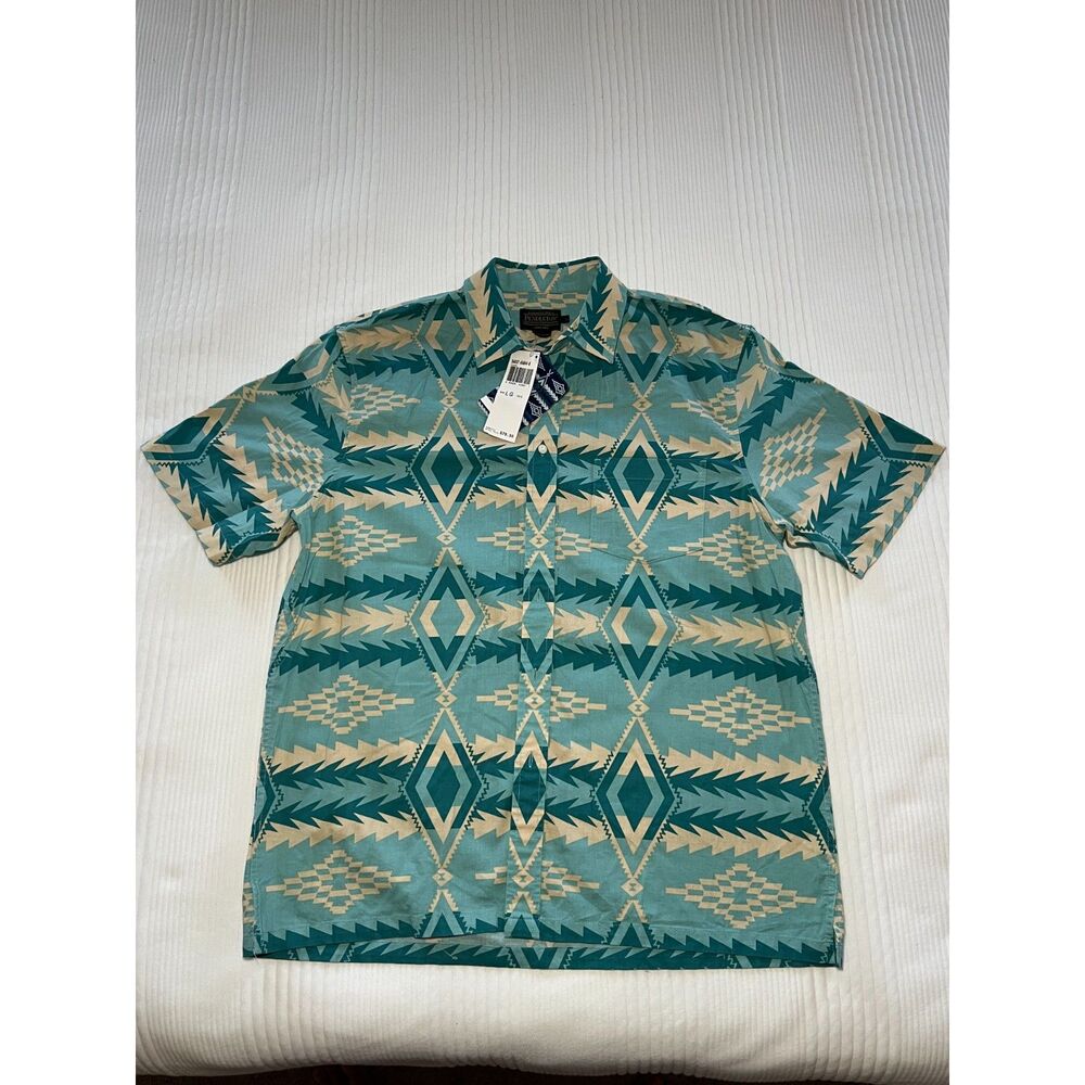 Men's Pendleton Short Sleeve Button Down Shirt - Large - New with Tags